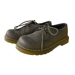 Dr. Martens Brown Leather Oxford Shoes Kids Size 11 Lace-Up Casual